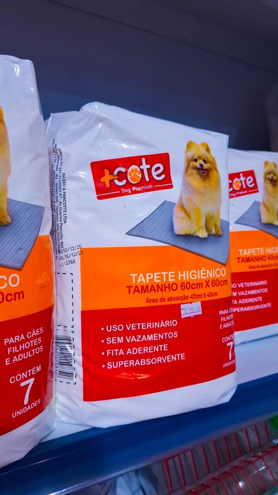 Tapete Higiênico +Cote